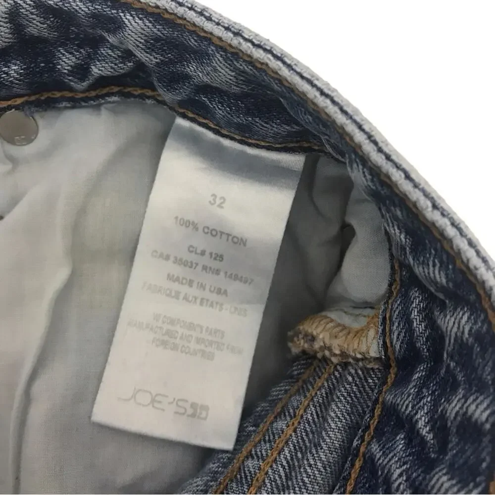 Joe's Jeans x We Wore What The Danielle High Rise Vintage Straight Size 32